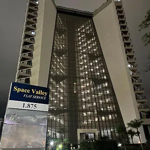 Apartamento Flat Premium -acesso A Pe Ao Shopping Center Vale - Edificio Summit